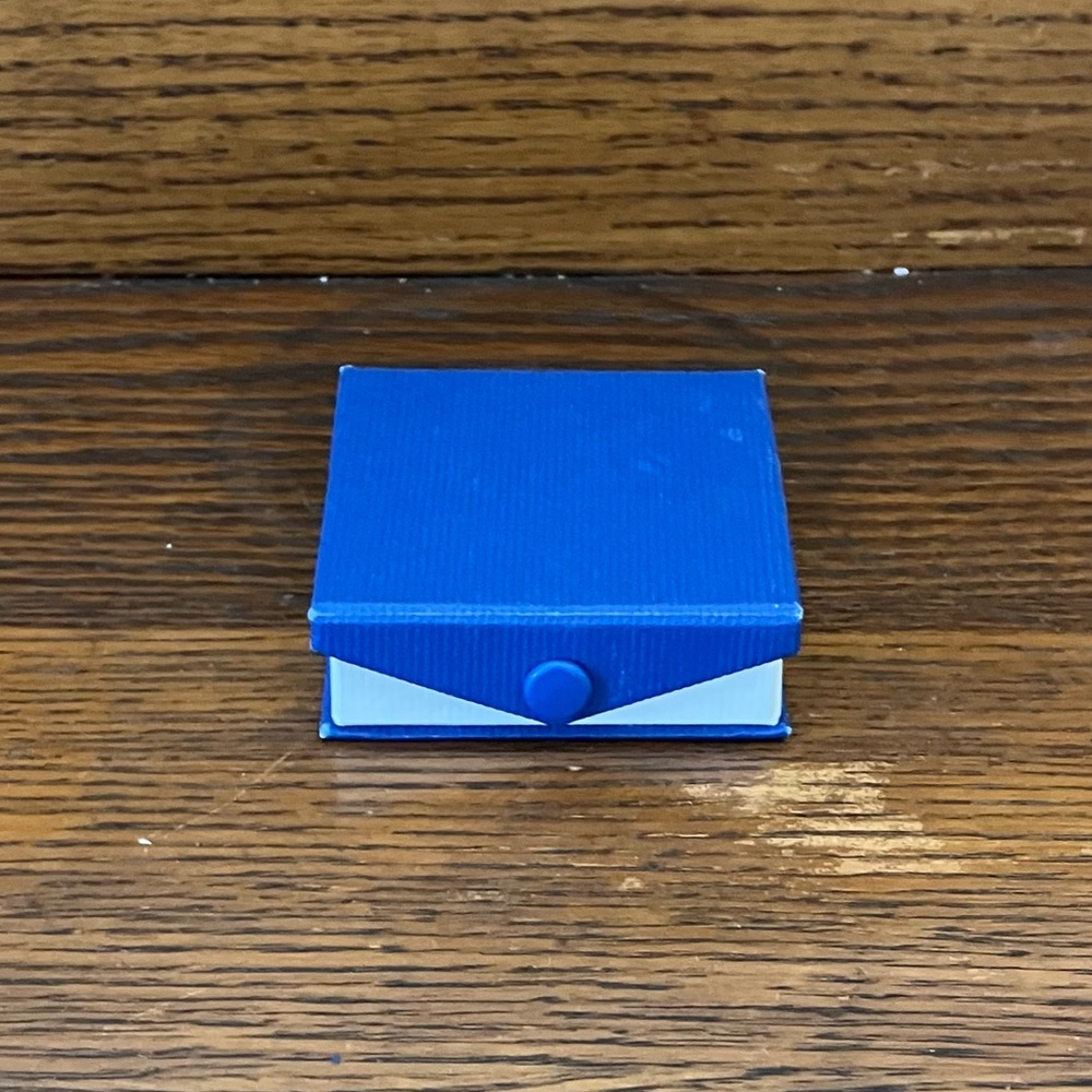Blue and White Jewelry Box